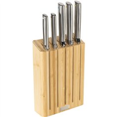Joseph Joseph Elevate Steel 5 pz. set coltelli con bambù