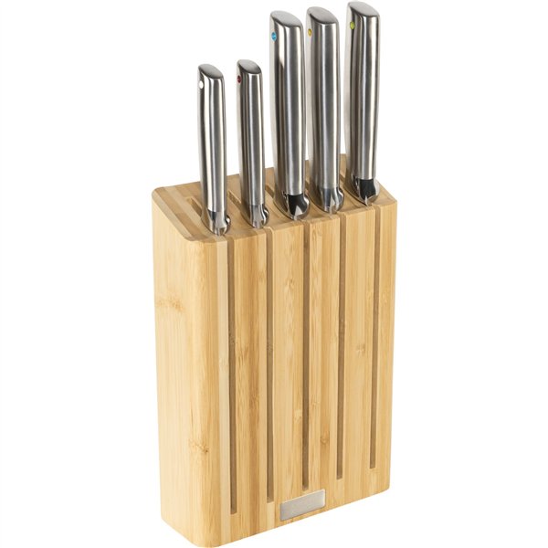 Joseph Joseph Elevate Steel 5 pz. set coltelli con bambù
