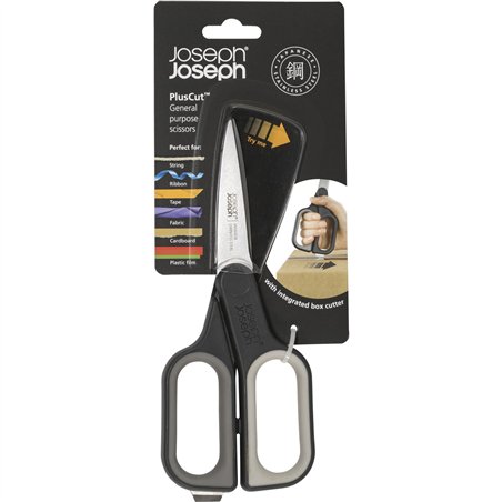 Joseph Joseph CutPlus grigio forbici con Box Cutter