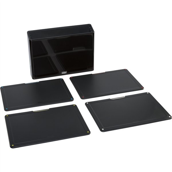 Joseph Joseph Folio 4 pz. set taglieri acciaio inossid.