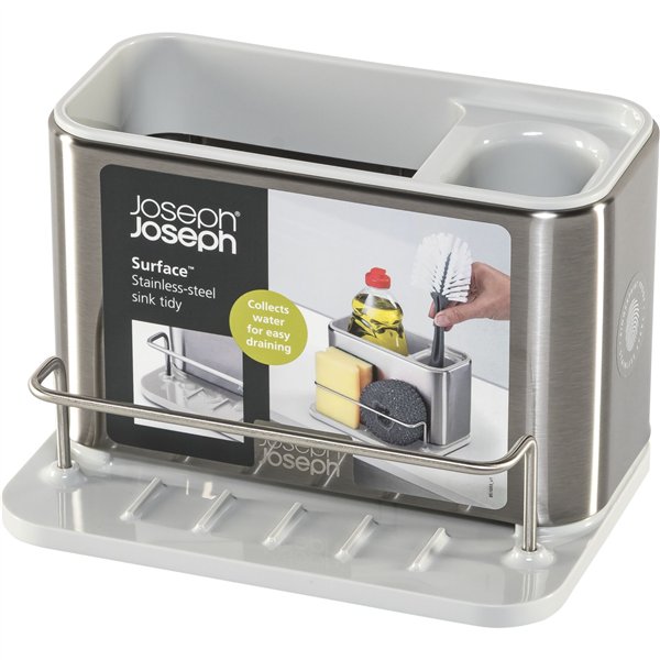 Joseph Joseph Surface organizer da lavello argento