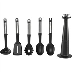 Joseph Joseph Elevate 5 pz. set utensili di silicone supporto 2