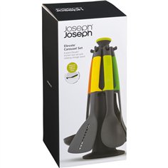 Joseph Joseph Elevate 6-teiliges Utensilien-Set con Drehständer