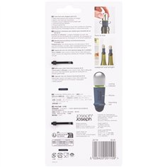 Joseph Joseph BarWise tappi per bottiglie di vino blu 2