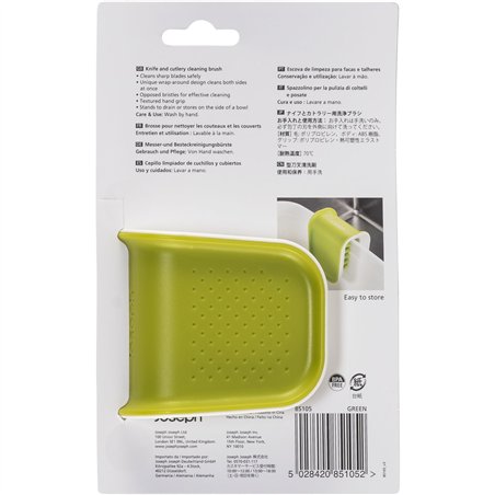 Joseph Joseph BladeBrush verde pulitore per coltelli