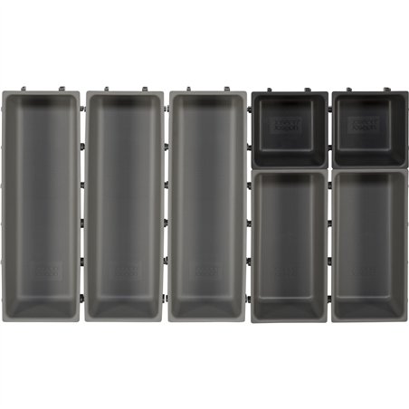 Joseph Joseph Blox grigio 7 pz. set organizer per cassetti