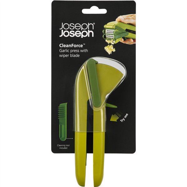 Joseph Joseph CleanForce schiaccia aglio verde