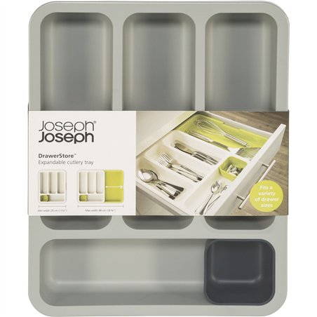 Joseph Joseph DrawerStore grigio portaposate espandibile