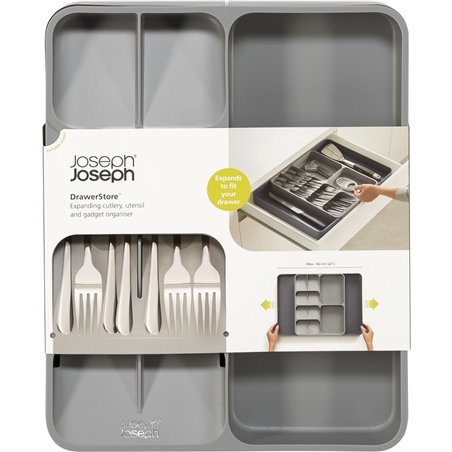 Joseph Joseph DrawerStore grigio organizer espans.utensili cucina