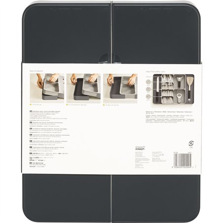 Joseph Joseph DrawerStore grigio organizer espans.utensili cucina
