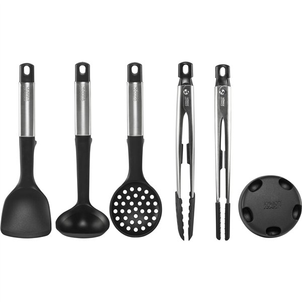 Joseph Joseph Elevate Fusion 5 pz. set utensili con supporto