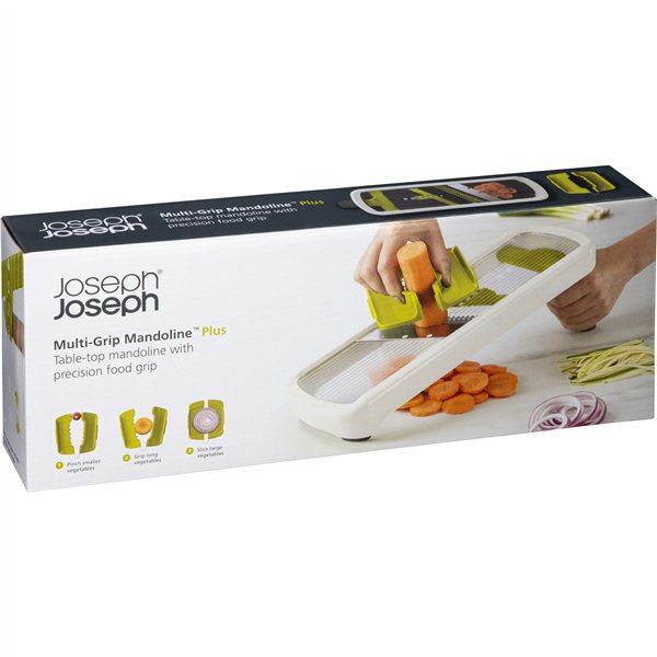 Joseph Joseph Multi-Grip affetta verdure Plus bianco