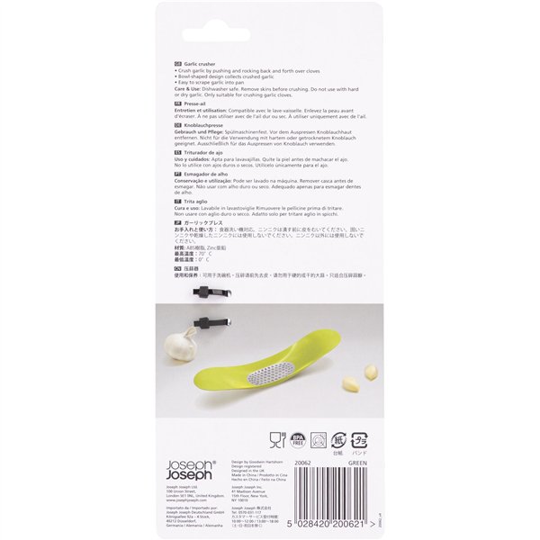 Joseph Joseph Rocker schiaccia aglio verde