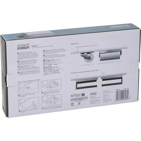 Joseph Joseph RollGrip portarotoli da cucina sottimens.