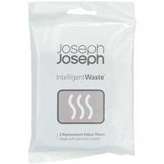 Joseph Joseph nero conf. filtro antiodore ricambio 2 pz.