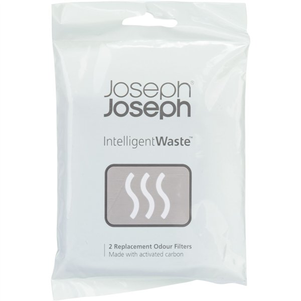 Joseph Joseph nero conf. filtro antiodore ricambio 2 pz.