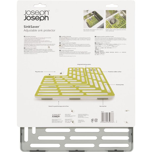 Joseph Joseph SinkSaver grigio tappetino p. lavello regolabile
