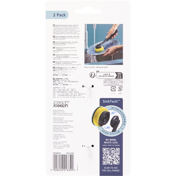 Joseph Joseph SinkTech 2-Piece Sponge Heads