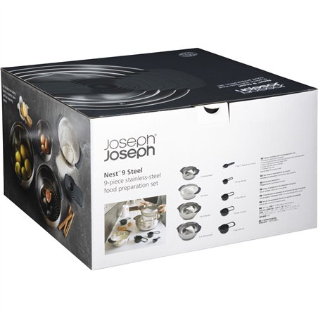 Joseph Joseph Nest 9 Stainless- steel Food Preparation Set