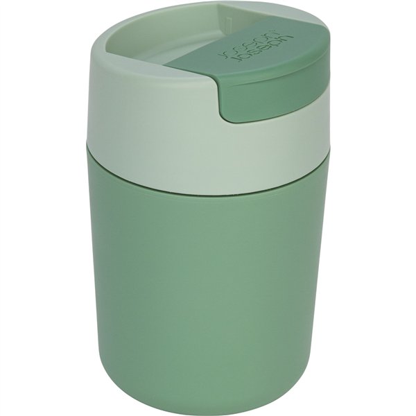 Joseph Joseph Sipp tazza viagg. coperchio a cern. 340 ml verde