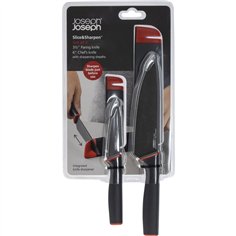 Joseph Joseph Slice&Sharpen 2pz. kit coltelli con affilalama