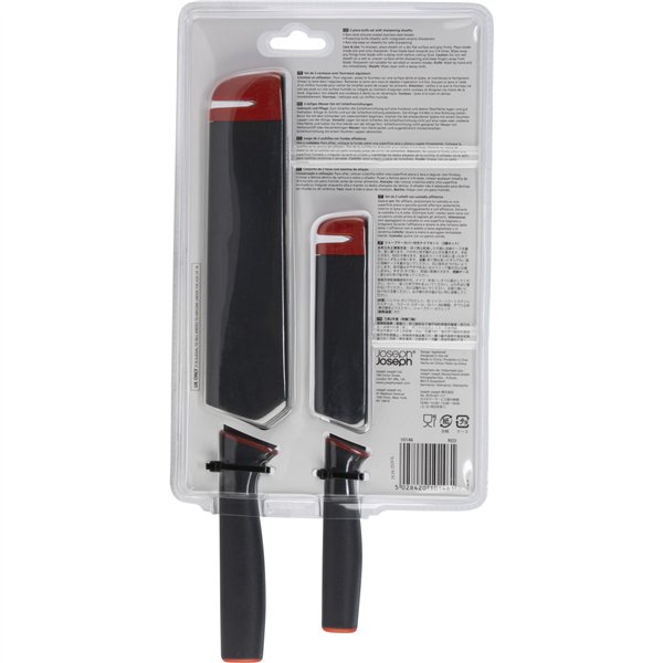 Joseph Joseph Slice&Sharpen 2pz. kit coltelli con affilalama
