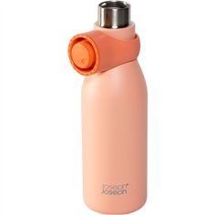 Joseph Joseph Loop 500ml corallo bottiglia isolata sottovuoto 2