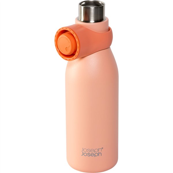 Joseph Joseph Loop 500ml corallo bottiglia isolata sottovuoto