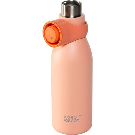 Joseph Joseph Loop 500ml corallo bottiglia isolata sottovuoto