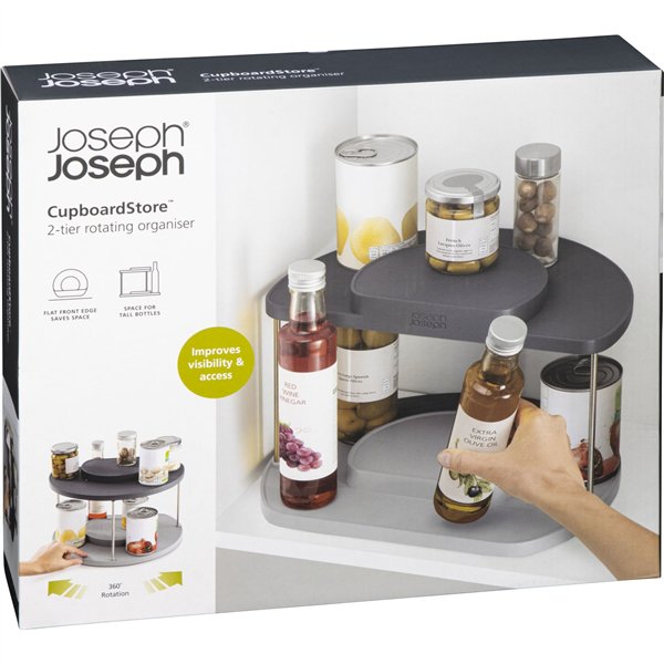 Joseph Joseph CupboardStore organizer girevole 2 livelli