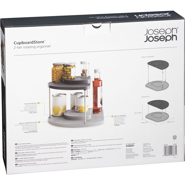 Joseph Joseph CupboardStore organizer girevole 2 livelli