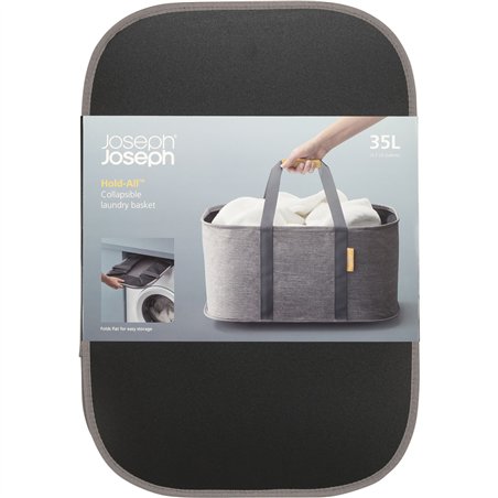 Joseph Joseph Hold-All pieghev. 35L cesto portabiancheria grigio