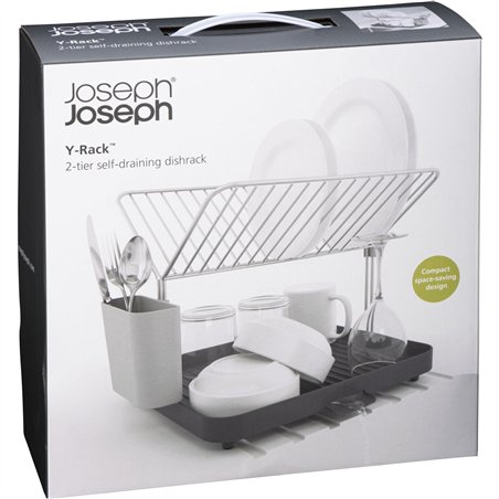 Joseph Joseph Y-Rack scolapiatti due livelli, grigio