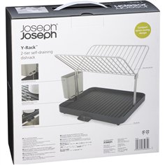 Joseph Joseph Y-Rack scolapiatti due livelli, grigio 2