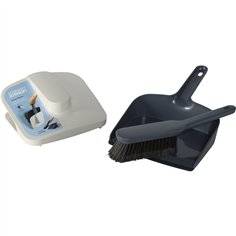 Joseph Joseph CleanStore Blue Wall-mounted Dustpan & Brush