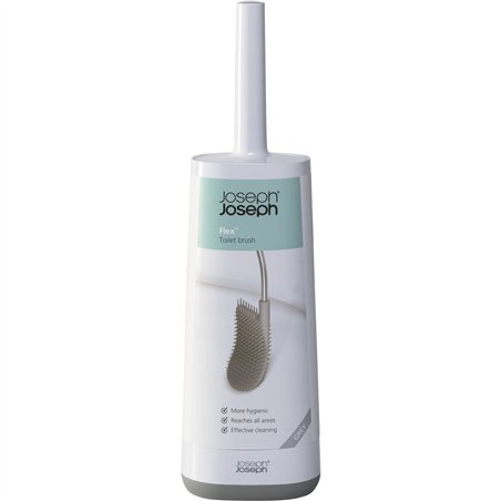 Joseph Joseph Flex scopino WC con porta scopino grigio chiaro