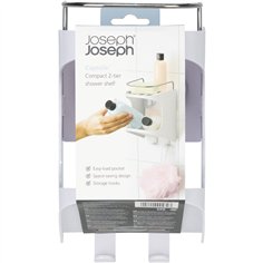 Joseph Joseph Capsule mensola da doccia compatta 2 livelli,bi. 2