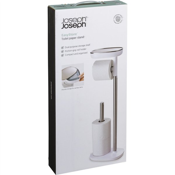 Joseph Joseph EasyStore porta rotolo carta igienica inox