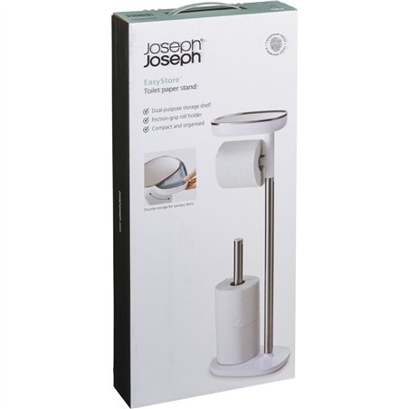 Joseph Joseph EasyStore porta rotolo carta igienica inox