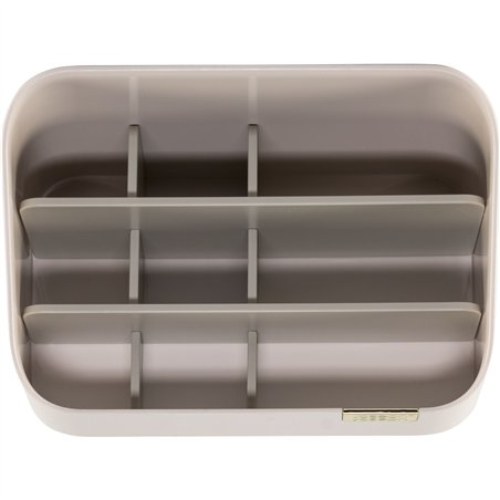 Joseph Joseph Viva organizzatore cosmetici, a più livelli, beige