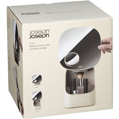 Joseph Joseph Viva organizzatore cosmetici e specchio, beige