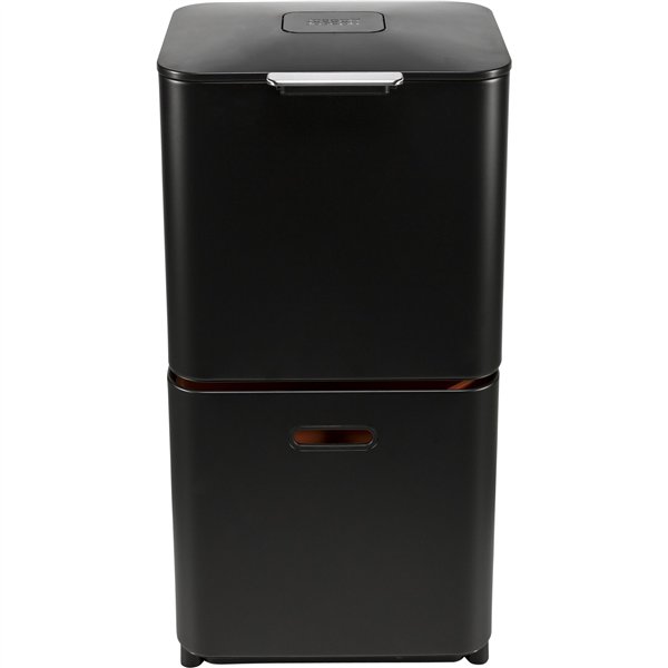 Joseph Joseph Totem Max 60L Black Waste & Recycling Bin
