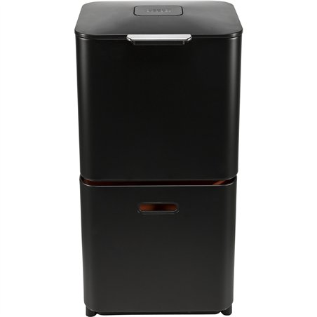 Joseph Joseph Totem Max 60L Black Waste & Recycling Bin