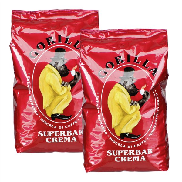 Joerges Espresso Gorilla Superbar Crema 2 Kg kit
