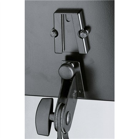 K&M 12140 supp. da tavolo universale nero