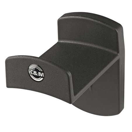 K&M 16312 supporto da parete per cuffie nero