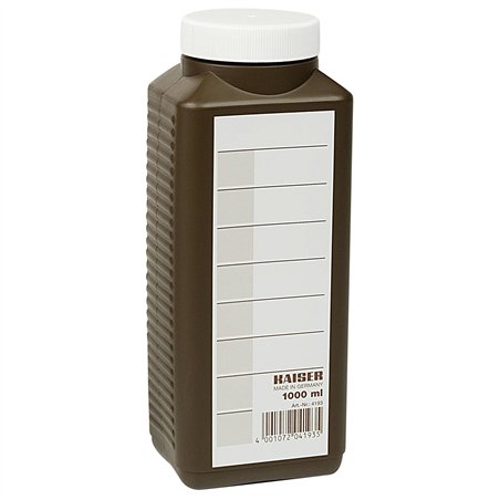 Kaiser bottiglia chimica 1000ml nero 4193