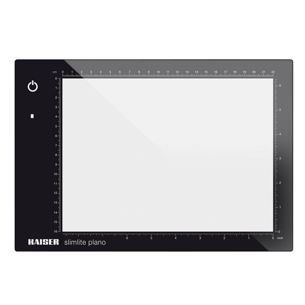 Kaiser Piastra/tavolo luminoso plano 22x16cm LED