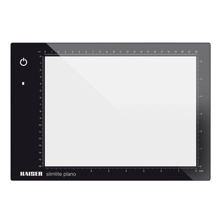 Kaiser Piastra/tavolo luminoso plano 22x16cm LED