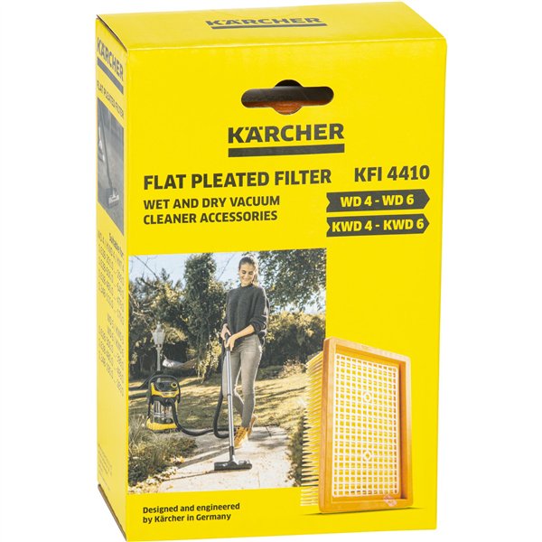 Kärcher filtro plissettato per WD 4-6